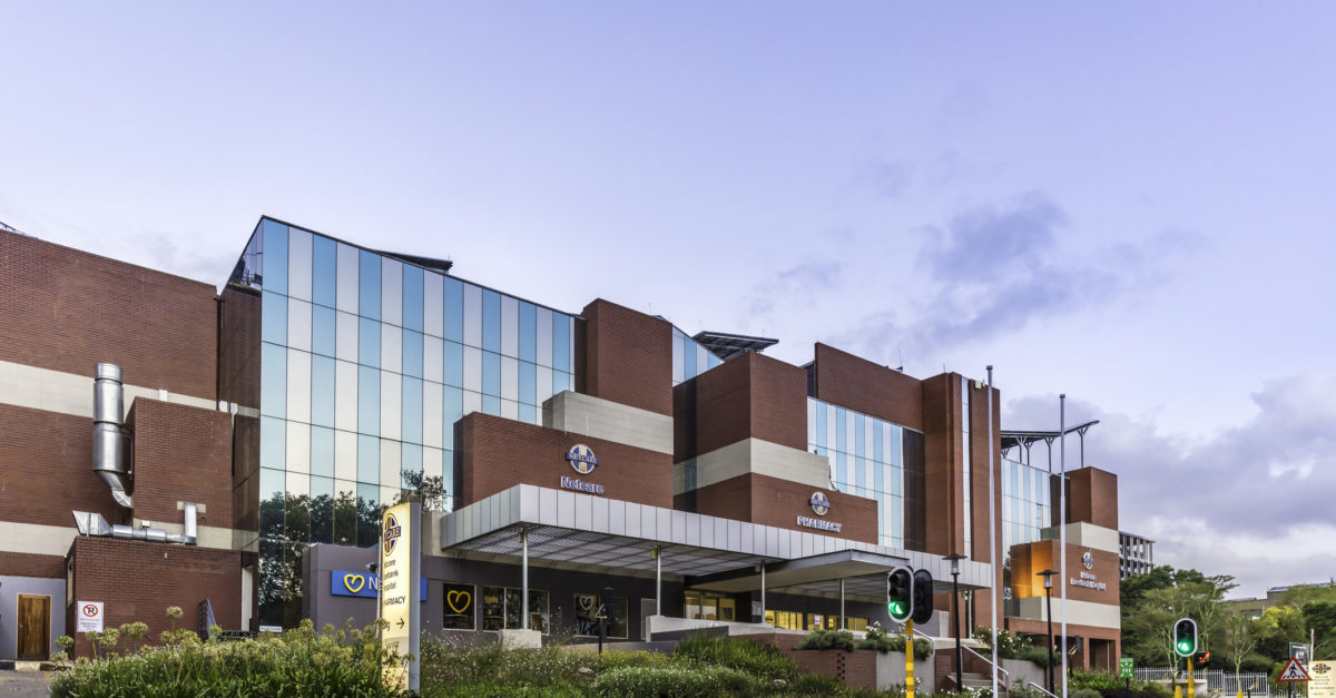 Netcare hospital in Rosebank, Johannesburg