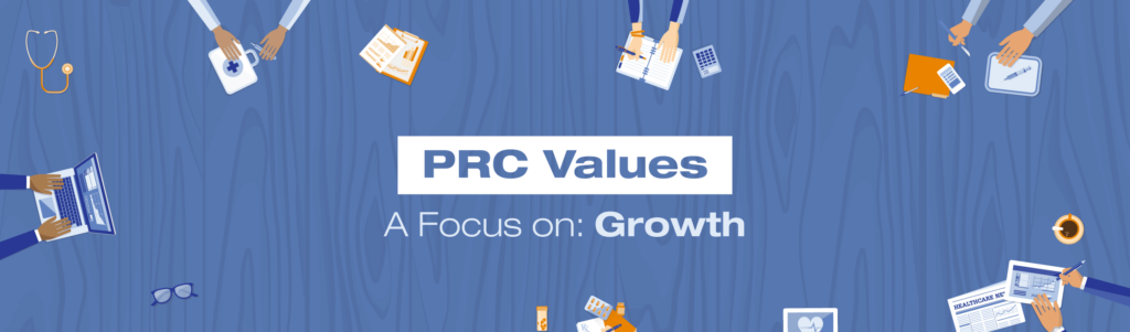 PRC Values banner for Growth Strategy